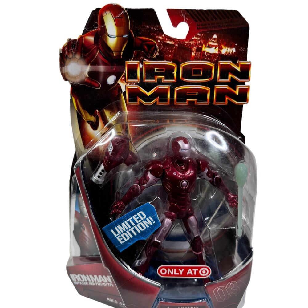 Iron Man Movie Repulsor‎ Red Prototype Iron Man Target Exclusive Action Figure